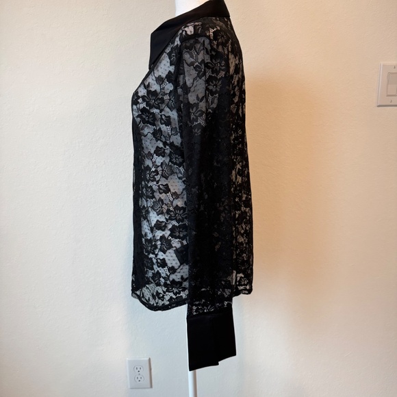 H&M Black Lace Blouse - Picture 3 of 4